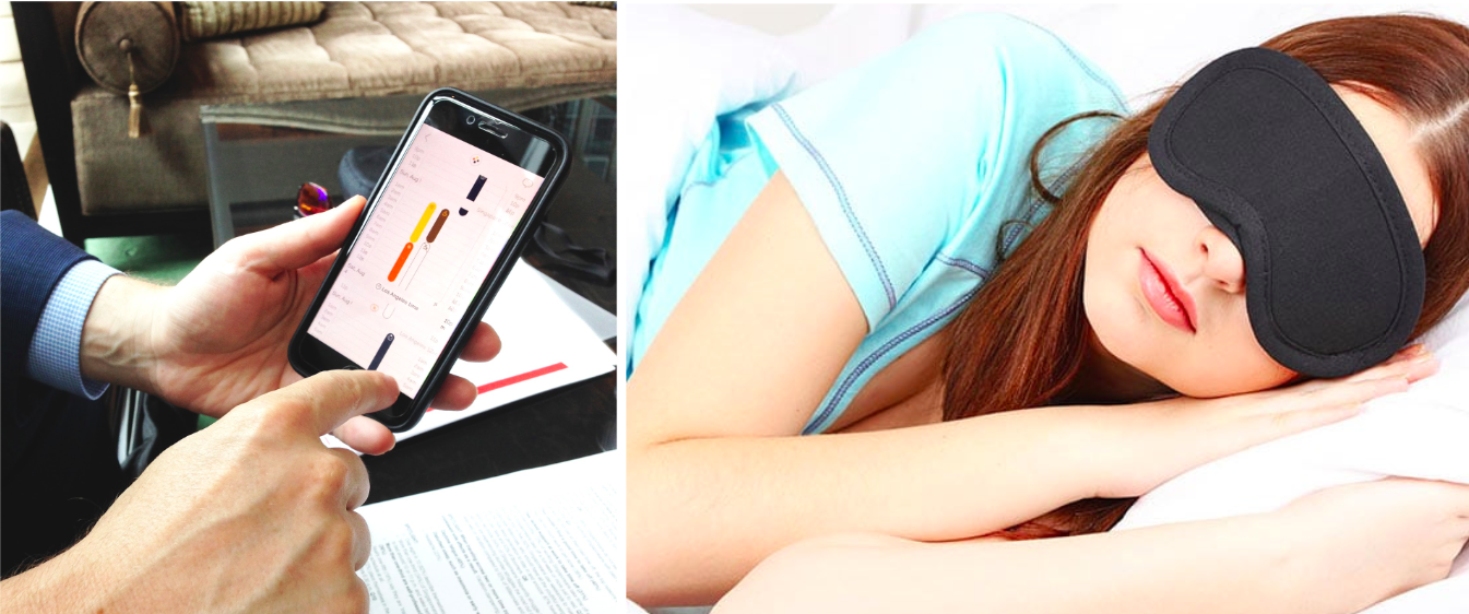 Using the Timeshifter app to get over jetlag