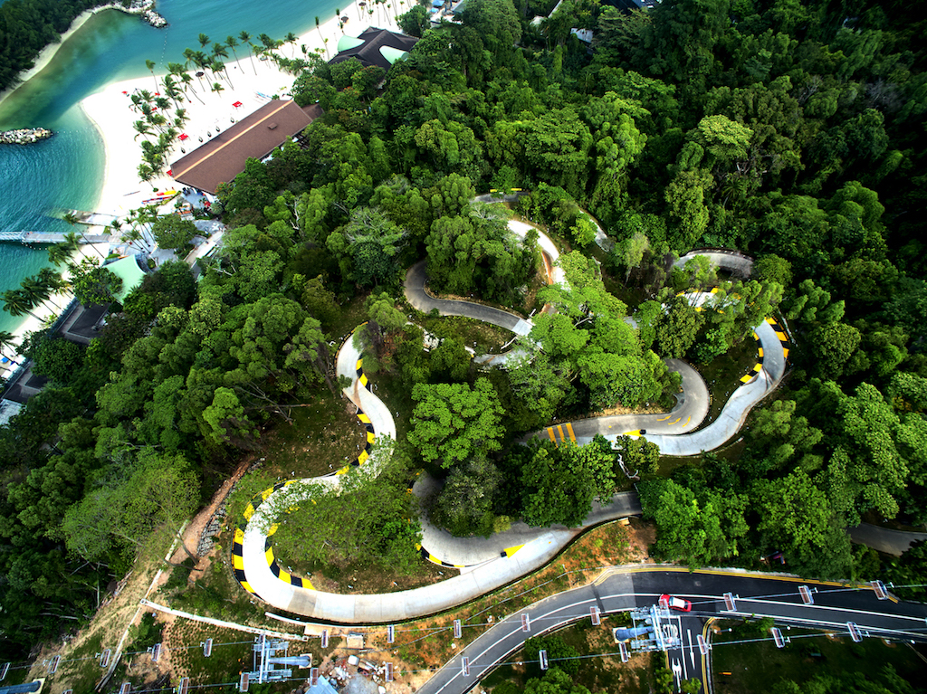 Xe Trượt Sentosa Skyline Luge