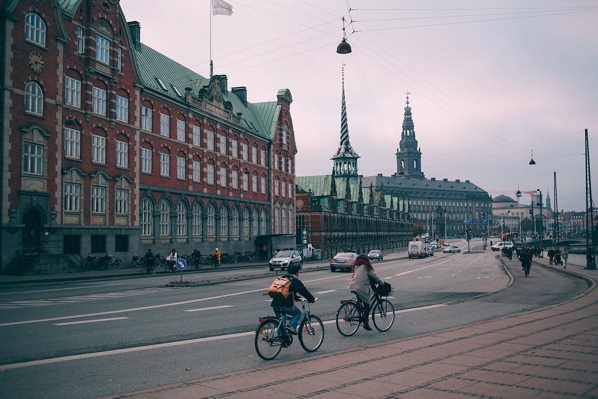biking around Denmark