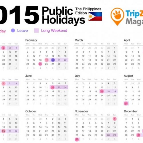 Calendar 15 Tripzilla Philippines