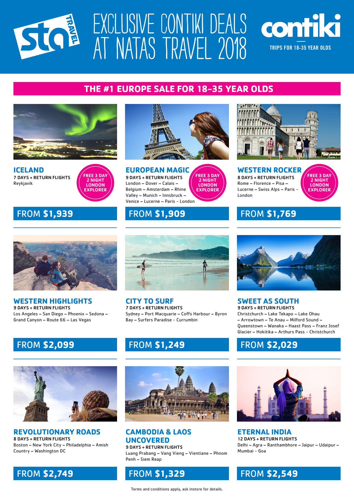 Sta deals STA Travel For Less. Our coupon hunters want to make sure you get the stuff you want without emptying your pockets. Click the button to check STA Travel's deals page for codes & discounts, and don't forget to sign up for their email list to get deals directly to your inbox. Look at you, smart shopper!