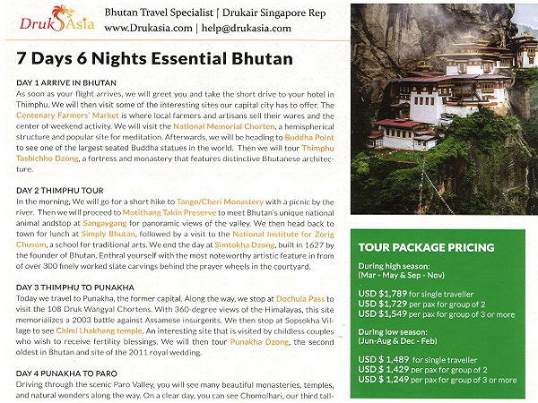 Druk Asia Brochures