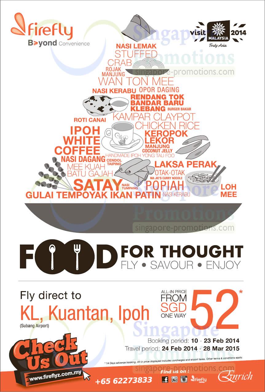 Cheap Air Tickets Deals Fly Direct To Kl Kuantan Ipoh With Firefly From 52 One Way Promo