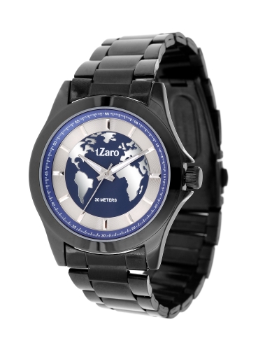 Black Chain Blue Watch for Men