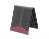 Black & Purple Colour  Leather Men's Wallet Online