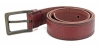 Burgundy Colored Pure Genuine Leather Belt Online