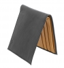 Black & Tan Color Bifold Men's Leather Wallet Online