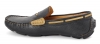 Black Genuine Leather Driving Shoes for Men's Online