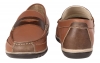 Men's Brown Leather Loafers