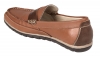 Men's Brown Leather Loafers
