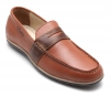 Brown Tan Leather Loafers