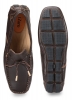 Chocolate Color Leather Driving Shoes