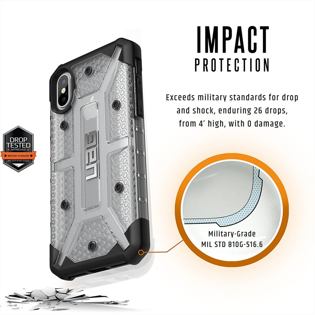 Ốp lưng iPhone Xs/X UAG Plasma Series - Ice 1 91nD4Xg5jPL. SL1500