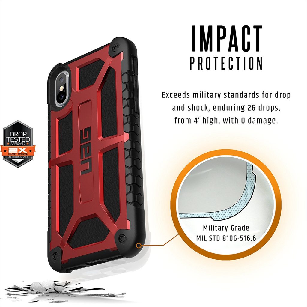 Ốp lưng iPhone X UAG Monarch Series - Crimson 3 81hPPZNigCL. SL1500