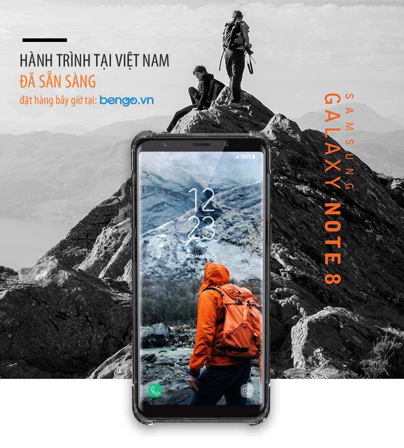 ỐP LƯNG SAMSUNG GALAXY NOTE 8 PLASMA SERIES (CITRON) 1 Op lung UAG Samsung Galaxy Note 8 bengovn