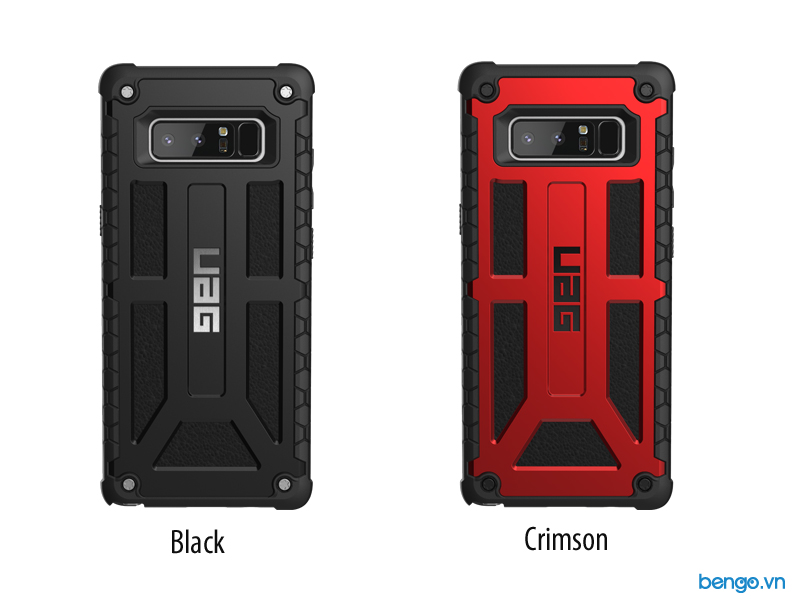 Ốp lưng Samsung Galaxy Note 8 UAG Monarch Series - Crimson 1 Op lung Samsung Galaxy Note 8 info 4 bengo 2