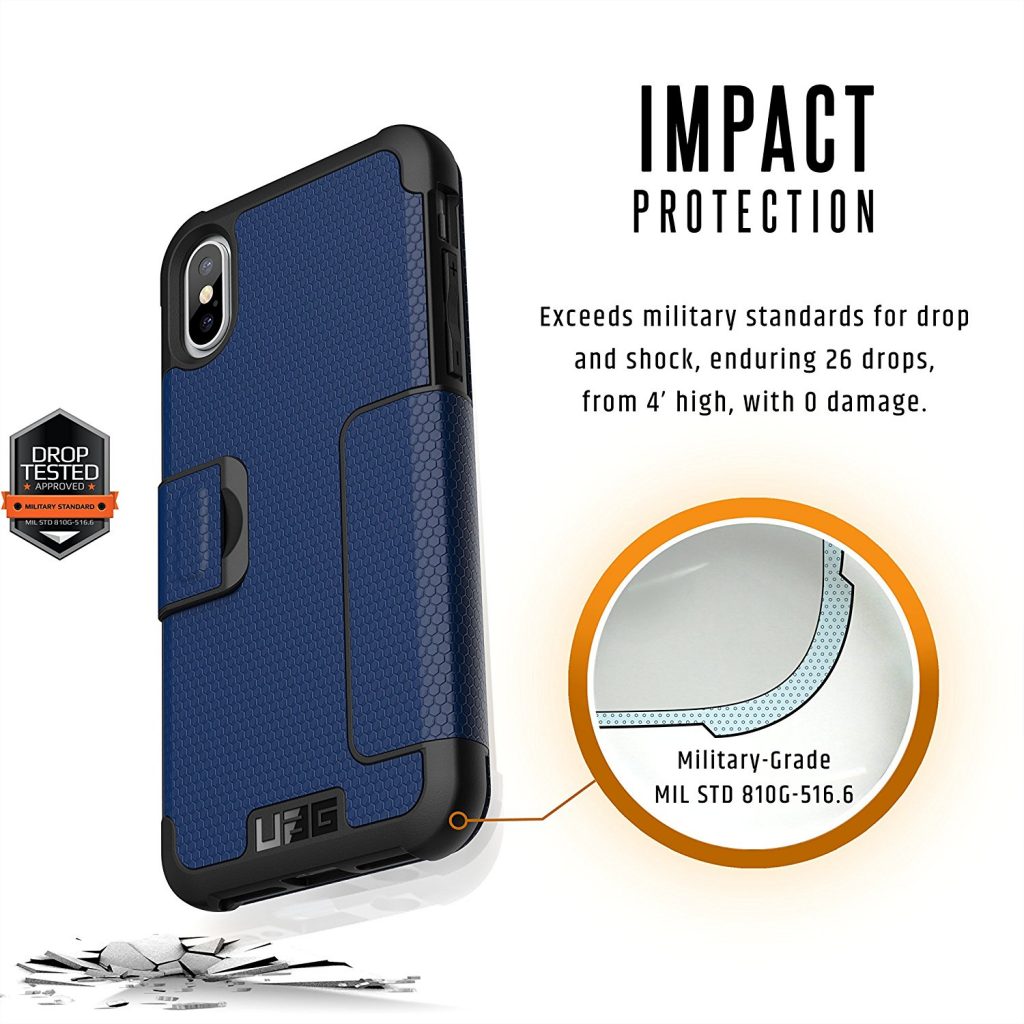 Bao da iPhone Xs/X UAG Metropolis Series - Cobalt 2 91NKKoCR51L. SL1500