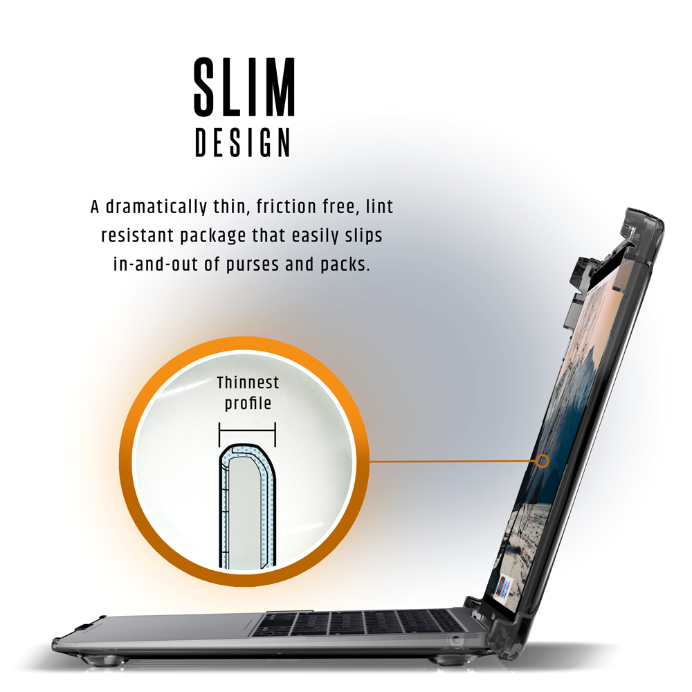 Ốp lưng MacBook Air 13" (2018-2019) UAG PLYO SERIES 2 Apple MacBook Air 2018 PLYO ICE 00 STD OPEN PT02 UAGVIETNAM 1