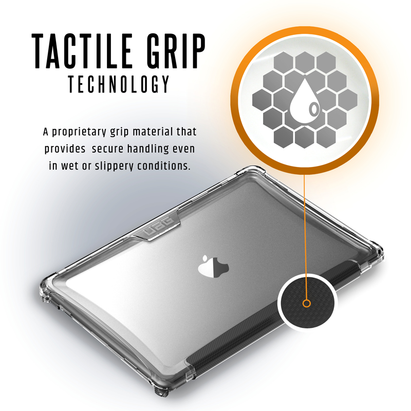 Ốp lưng MacBook Air 13" (2018-2019) UAG PLYO SERIES 3 Apple MacBook Air 2018 PLYO ICE 00 STD OPEN PT02 UAGVIETNAM 2