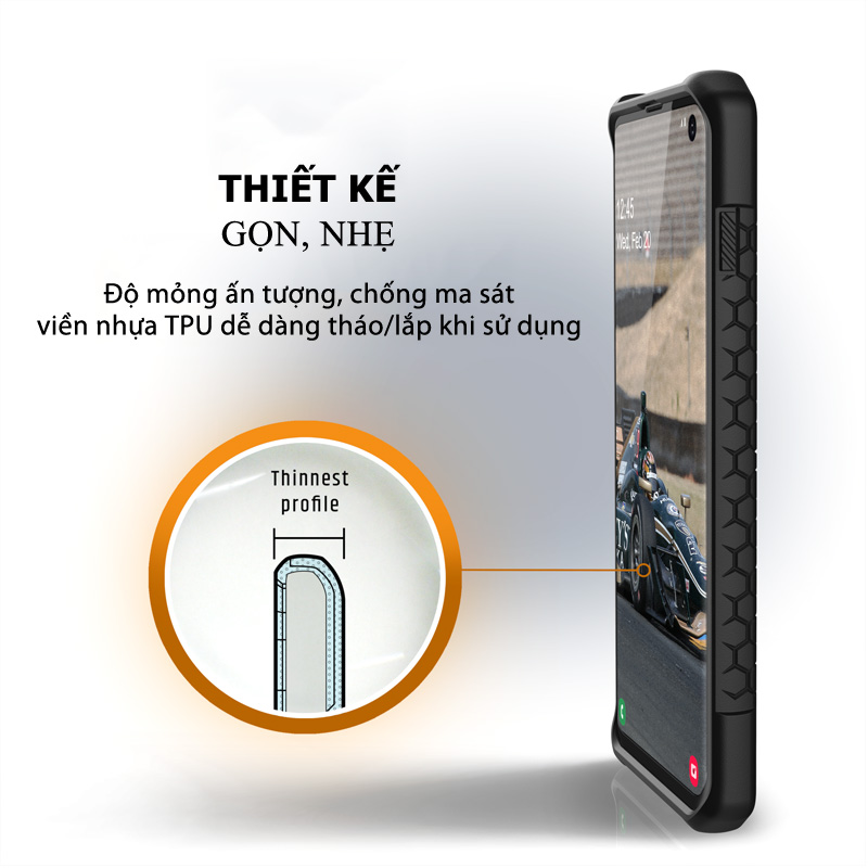 Ốp lưng Samsung Galaxy S10 Plus UAG Monarch Series 5 Op lung Samsung Galaxy S10 Plus UAG Monarch Series 02 bengovn