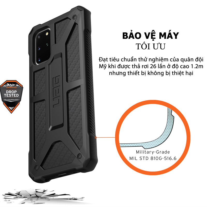 Ốp lưng Samsung Galaxy S20 Plus UAG Monarch 5 Op lung Samsung Galaxy S20 Plus UAG Monarch 20 bengovn