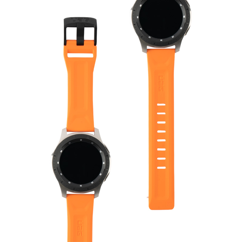 Dây đeo Samsung Galaxy Watch 46mm UAG Scout Silicone 1 day deo samsung galaxy watch 46mm uag scout silicone orange3 bengovn