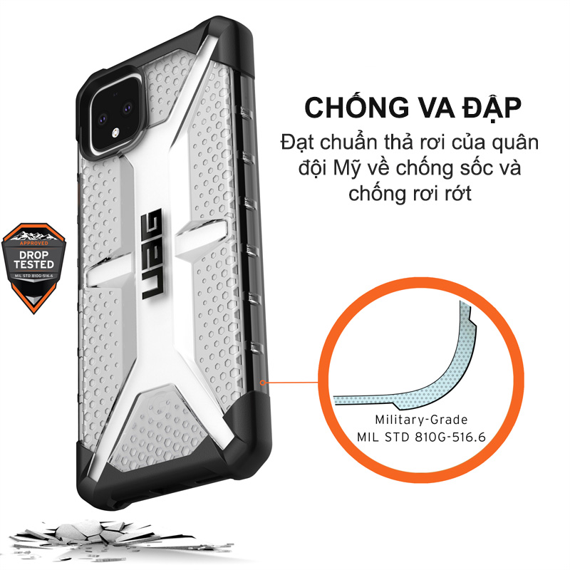 Ốp lưng Google Pixel 4 XL UAG Plasma 4 op lung google pixel 4 xl uag plasma3 bengovn