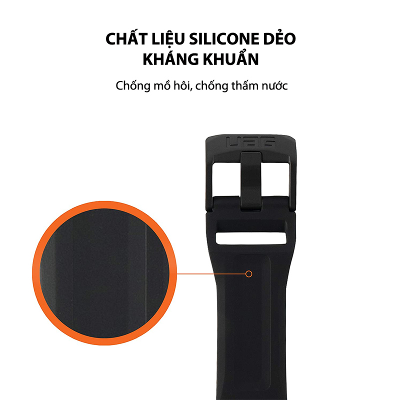Dây đeo Apple Watch 40mm & 38mm UAG Scout Silicone 2 Day deo Apple Watch 40mm 38mm UAG Scout Silicone 16 bengovn