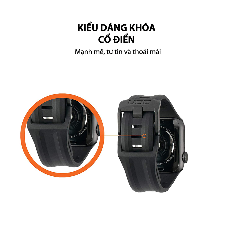 Dây đeo Apple Watch 40mm & 38mm UAG Scout Silicone 5 Day deo Apple Watch 40mm 38mm UAG Scout Silicone 18 bengovn
