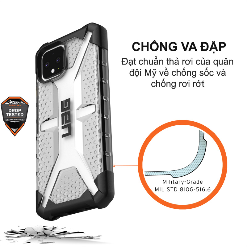 Ốp lưng Google Pixel 4 UAG Plasma 4 op lung google pixel 4 uag plasma3 bengovn