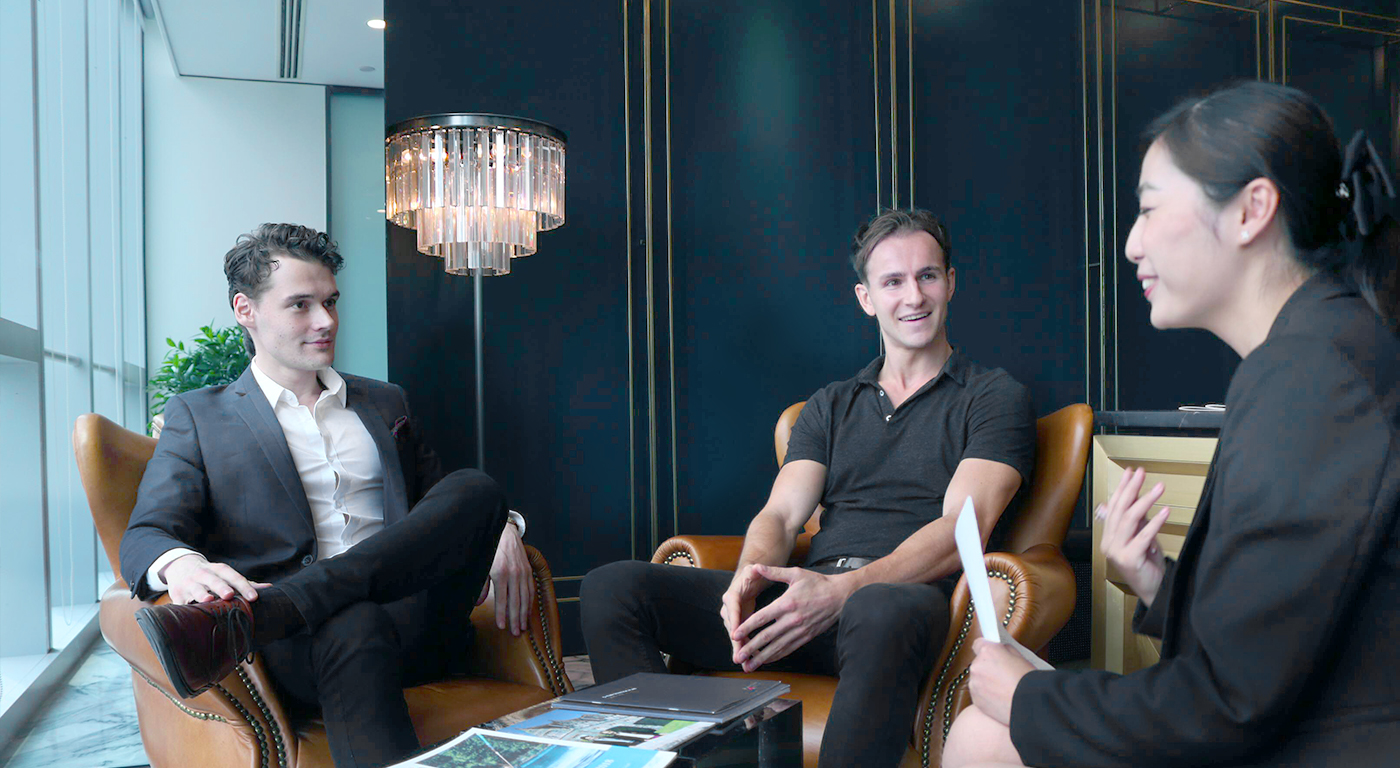 Jasper Lyons and Philipp Ortner