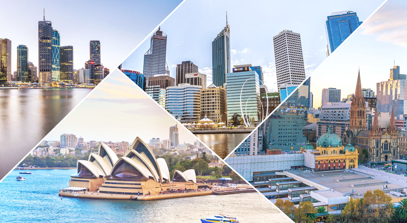 Working 'flexibly' in Sydney, Brisbane and Perth