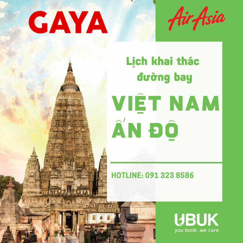 AIR ASIA KHAI THÁC ĐƯỜNG BAY TỚI ẤN ĐỘ