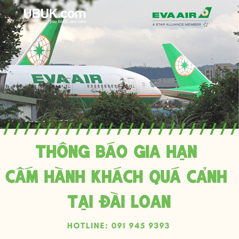 THÔNG BÁO GIA HẠN CẤM HÀNH KHÁCH QUÁ CẢNH TẠI ĐÀI LOAN