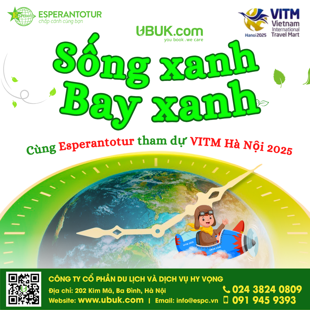 ​​​​​​​ SỐNG XANH - BAY XANH