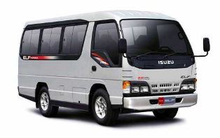 Isuzu Elf Long | Mahendra Rent Car