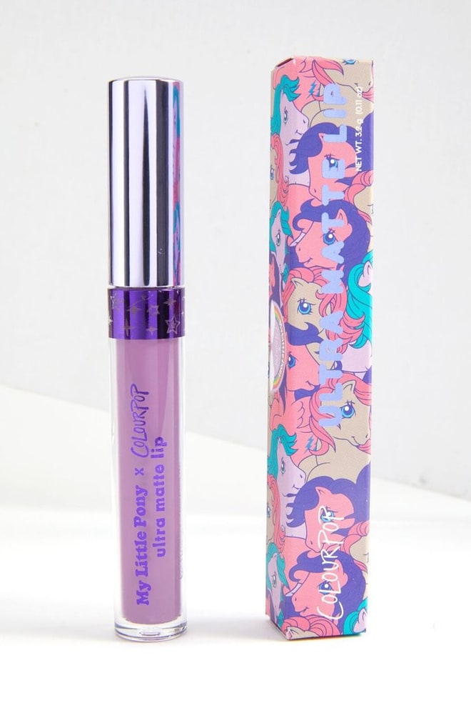 colourpop my little pony ultra matte lip dream lemon drop