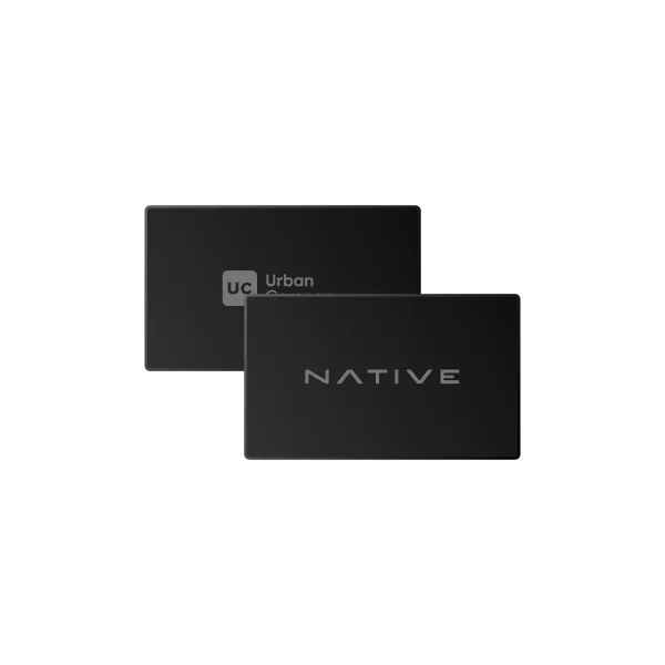 In the box with the Native Lock Pro: access cards.