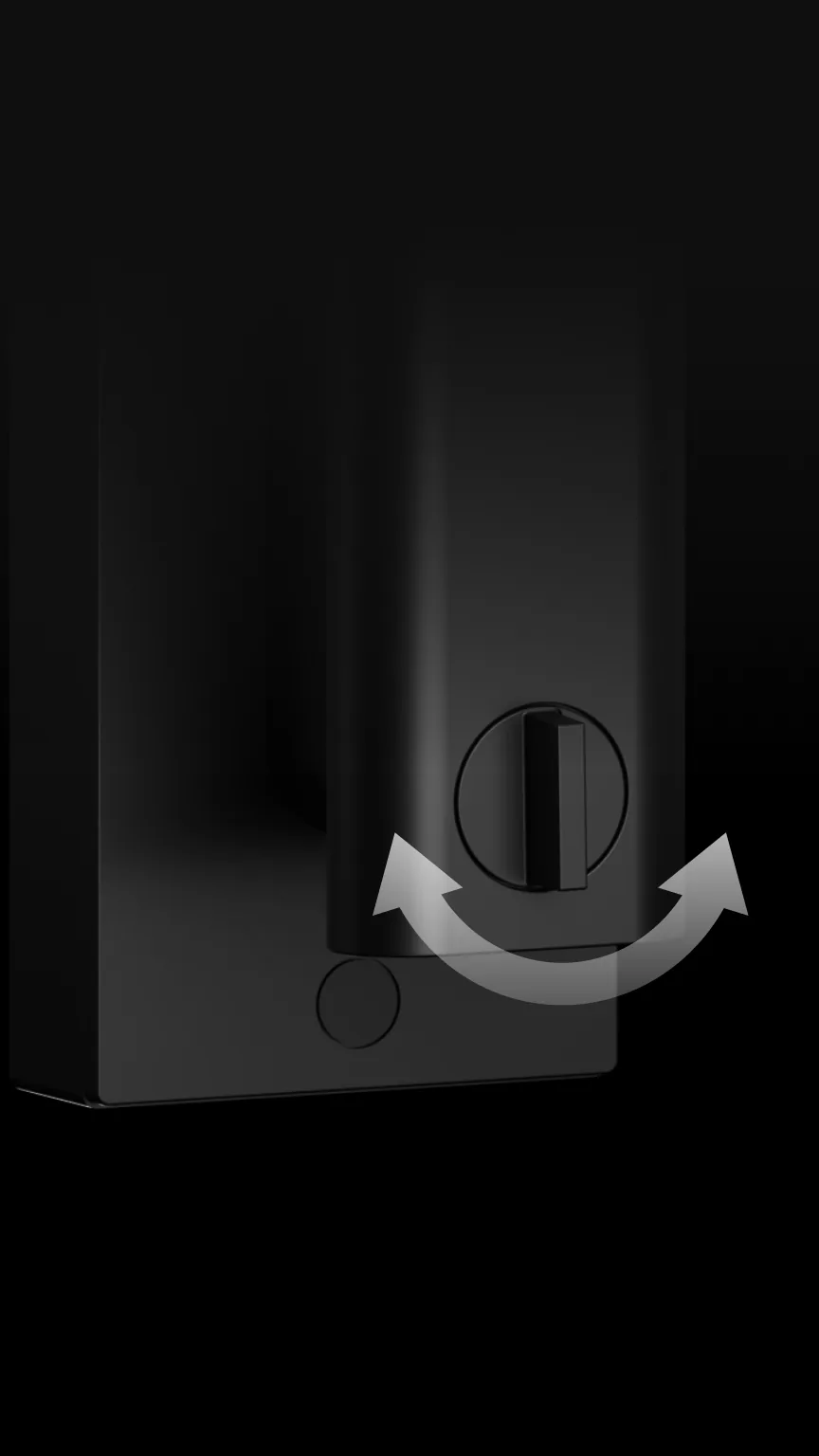 Native Lock Ultra: Privacy latch.