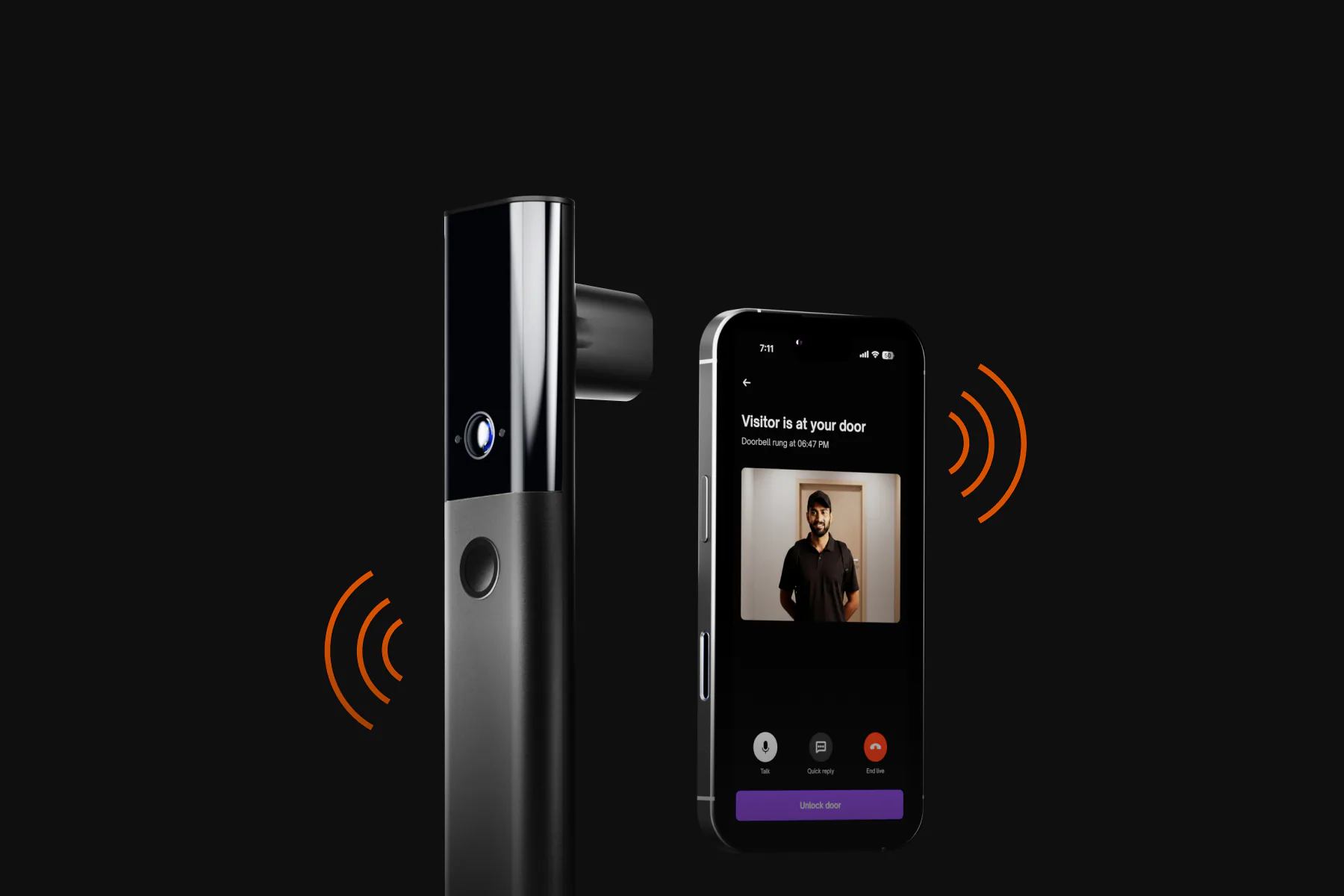 Native Lock Ultra: Two-way talk.