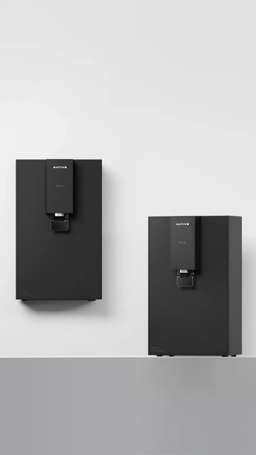 Native M0: Wall-mounted + countertop.