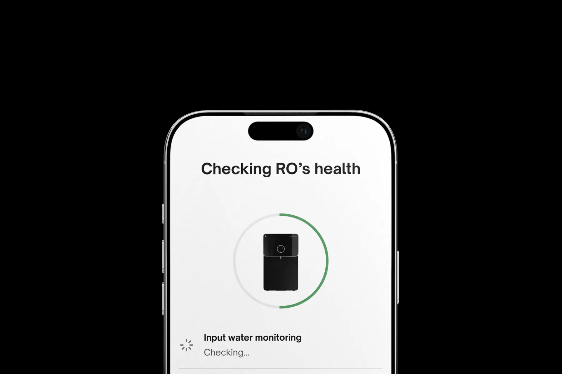 Native M2 Pro: Health check on phone.