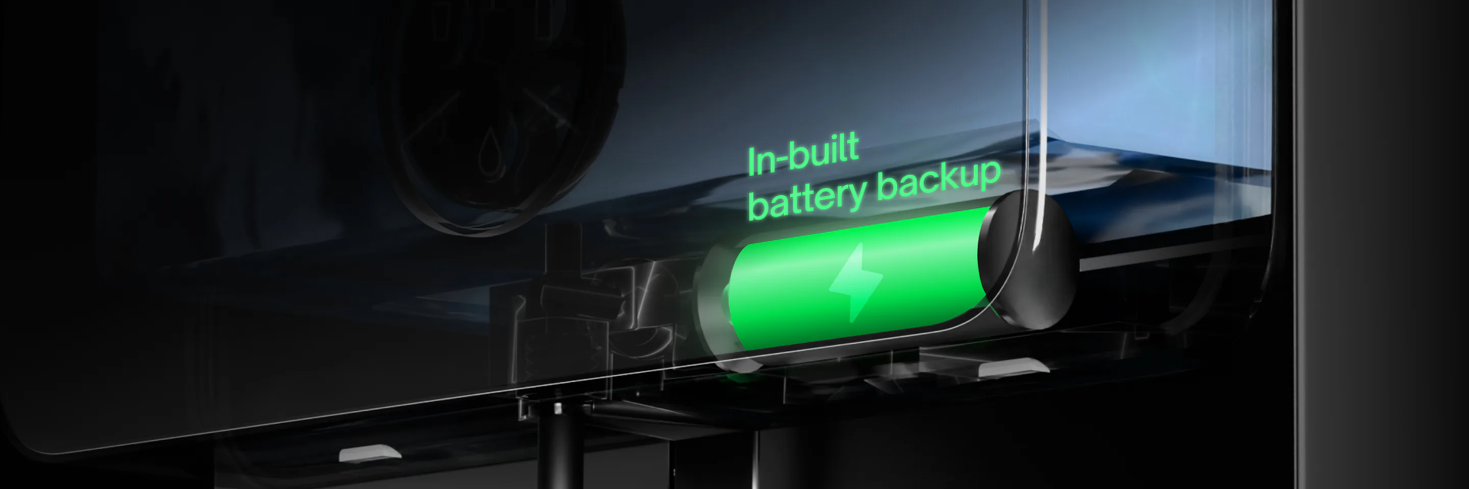 Native M2 Pro: In-built battery.