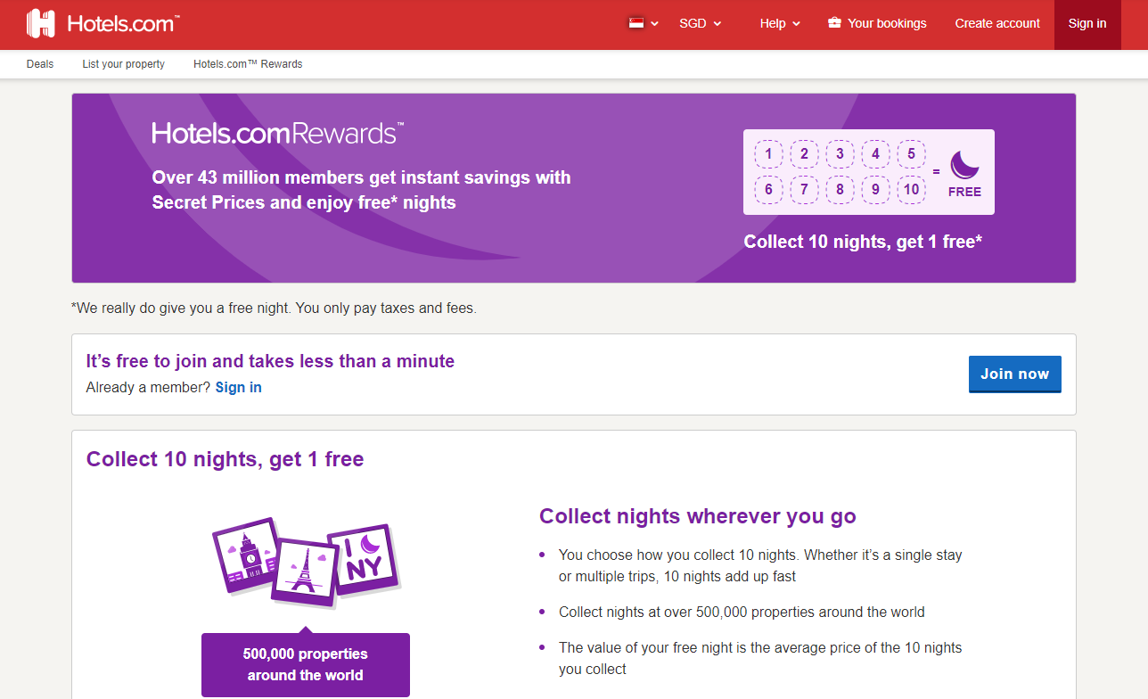 Hotels.com Promo Code | 78% OFF | Singapore | October 2019