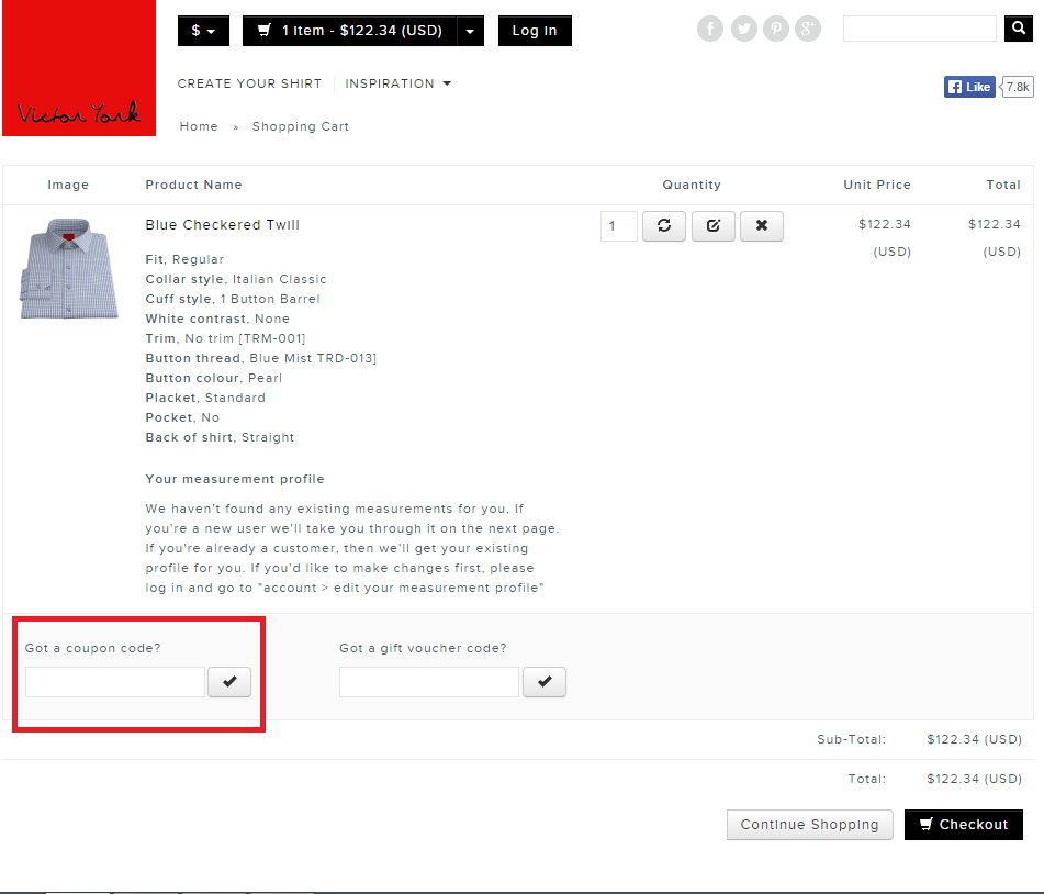 How to use a Victor York Promo Code