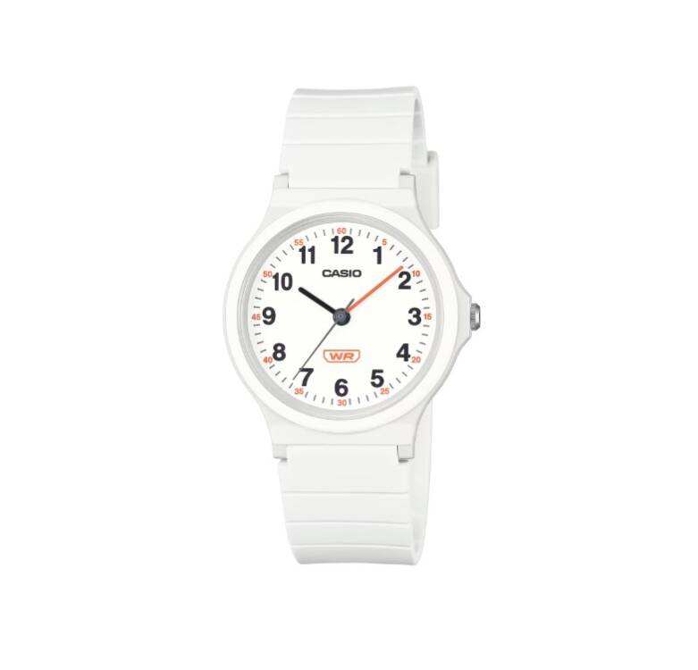 Casio LQ-24B-7B Women White Analog Casual Wristwatch Watch Genuine