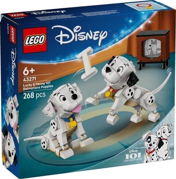 LEGO 43271 Disney Lucky & Penny 101 Dalmatians Puppies