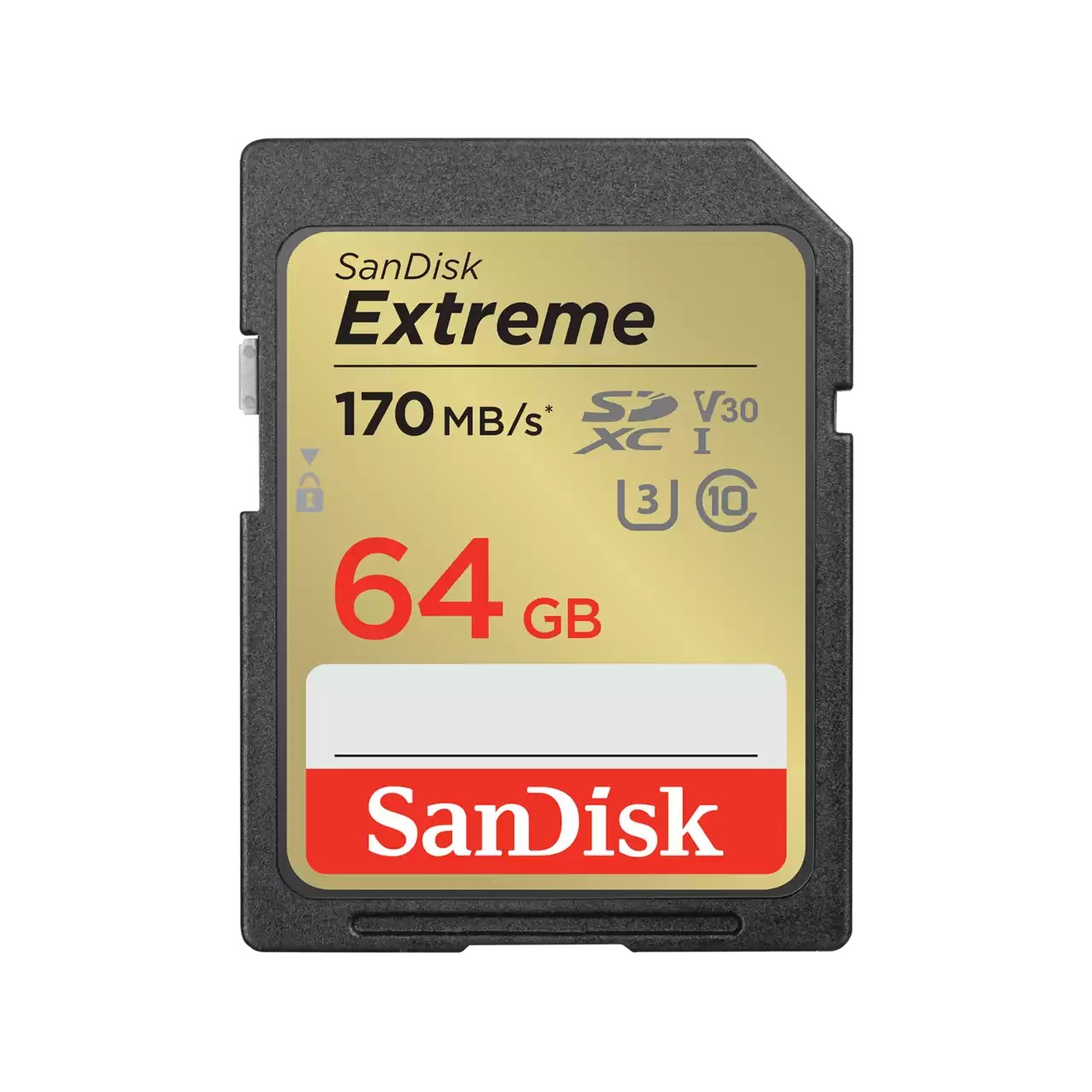 SanDisk 64GB Extreme SDXC Memory Card 170mb/s