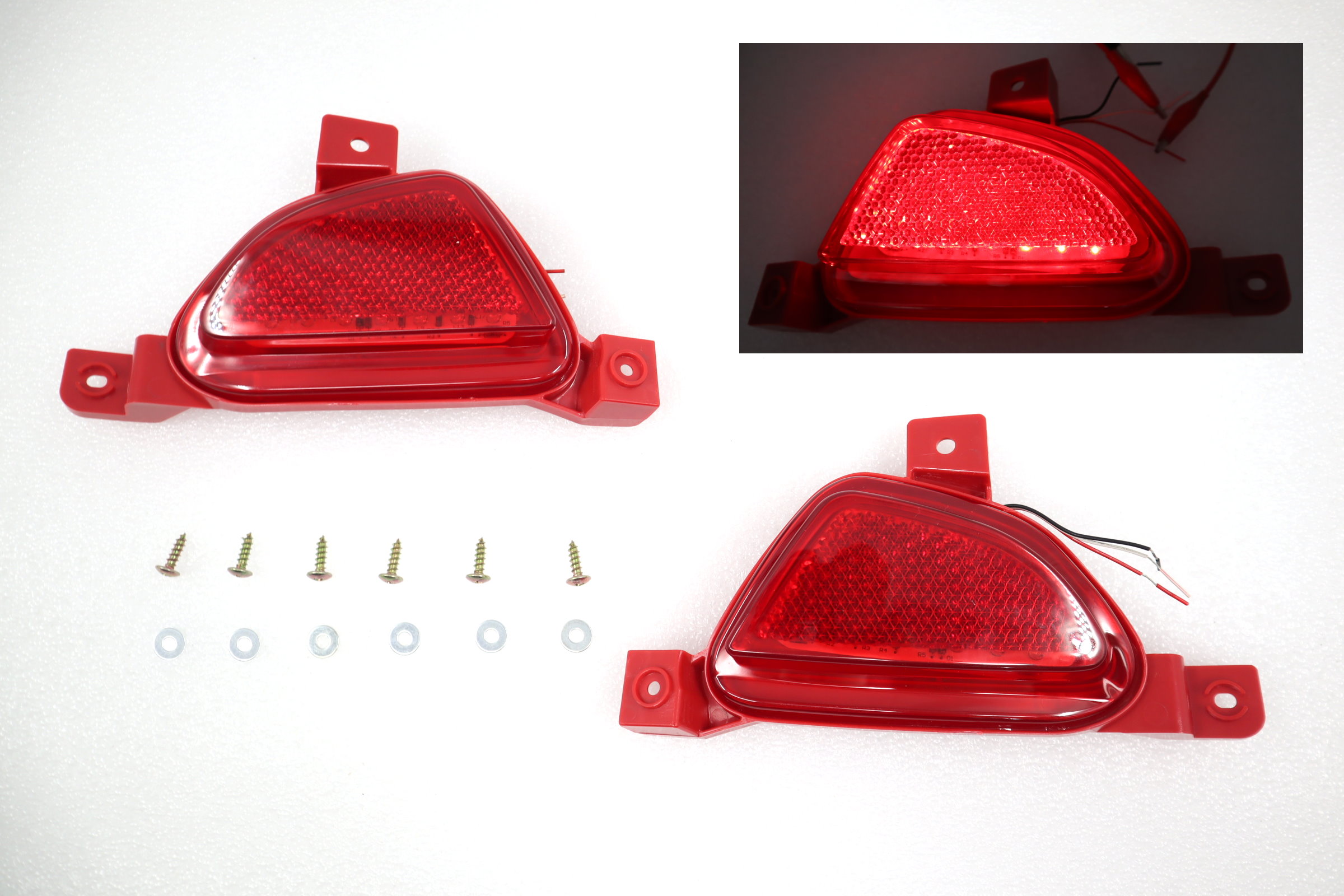 For Mazda 2 Demio 2007-08-09~2010-Rear Bumper Left Right Side Tail