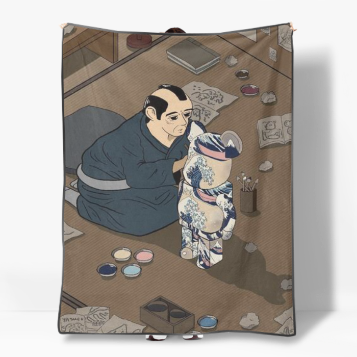 Yasuee Art x 日本匠人 細毛絨毛毯